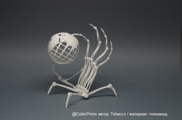 3д печать полиамидом, sls печать 3D-печать полиамид