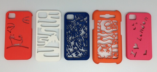 Напечатанные на 3D-принтере чехлы