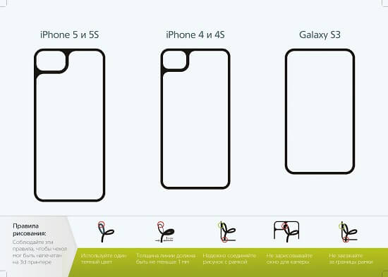 Нарисуй и напечатай чехол на 3д-принтере