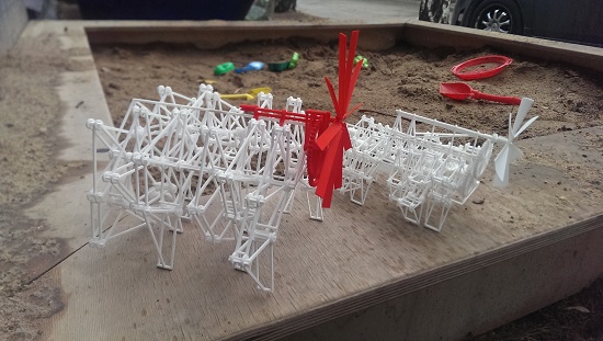 Strandbeest в сервисе 3D-печати CubicPrints