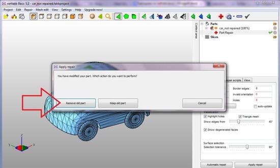 Работа с полигонами в 3D моделях