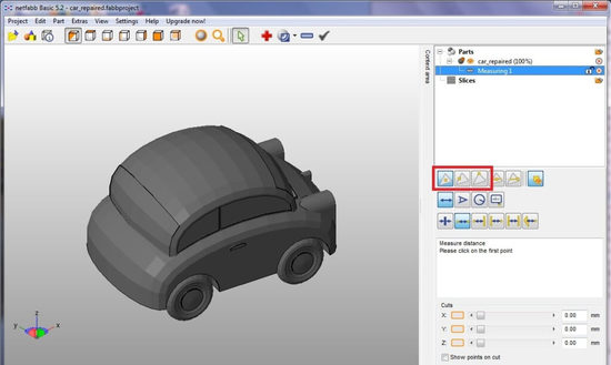 Разработка 3d моделей в netfabb