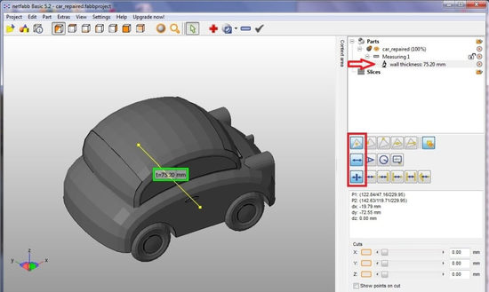 Правила измерения 3D моделей