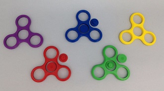3D-печать ручных спиннеров из ABS-пластика