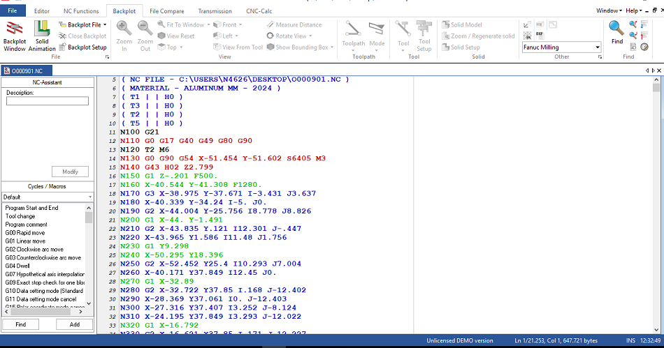 Код для ЧПУ фрезера