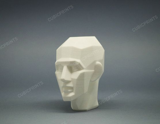 Копия головы – 3Д печать из полиамида