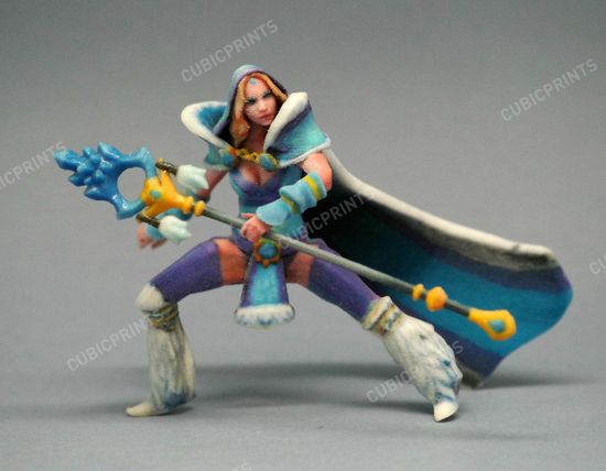 Цветная 3Д печать – фигурка из игры