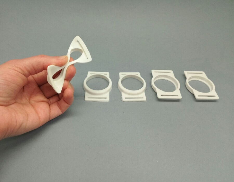 Гибкий образец корпуса трекера, FilaFlex